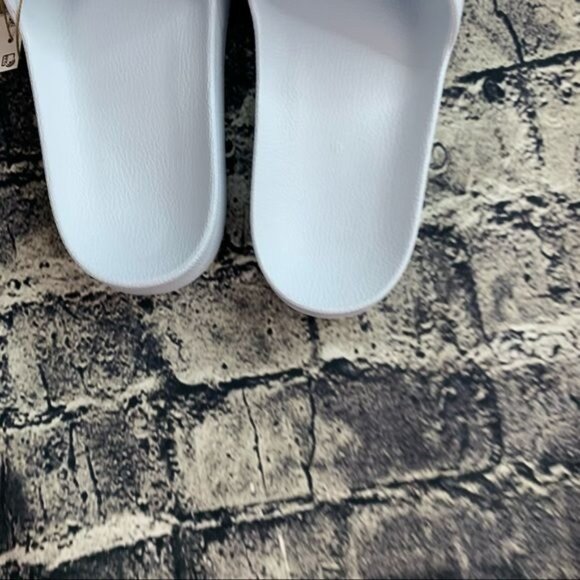 Adidas Size 10 Adilette Aqua Slides Light Blue FY8106 - Picture 4 of 9